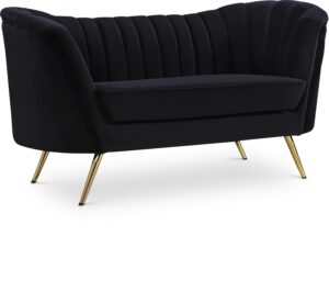 Margo 65" Velvet Upholstered Loveseat