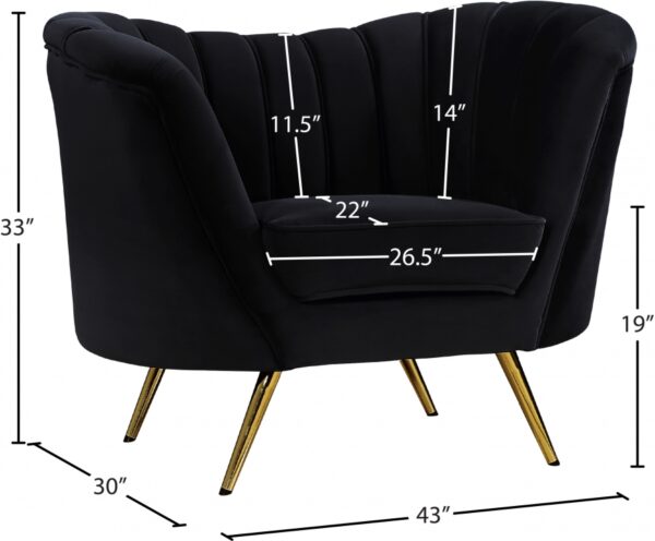 Margo Velvet Upholstered Chair