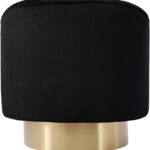 Farrah Velvet Upholstered Swivel Accent Chair