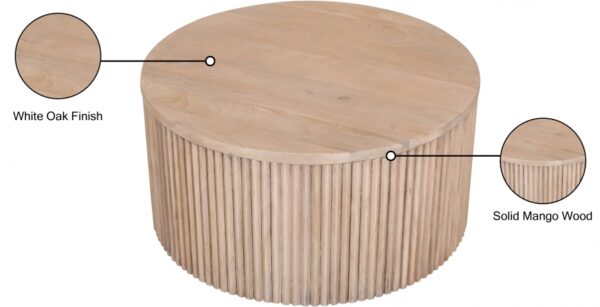 Oakhill Oak Wood Coffee Table