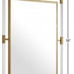 Ghost Acrylic And Metal Frame Mirror