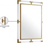 Ghost Acrylic And Metal Frame Mirror