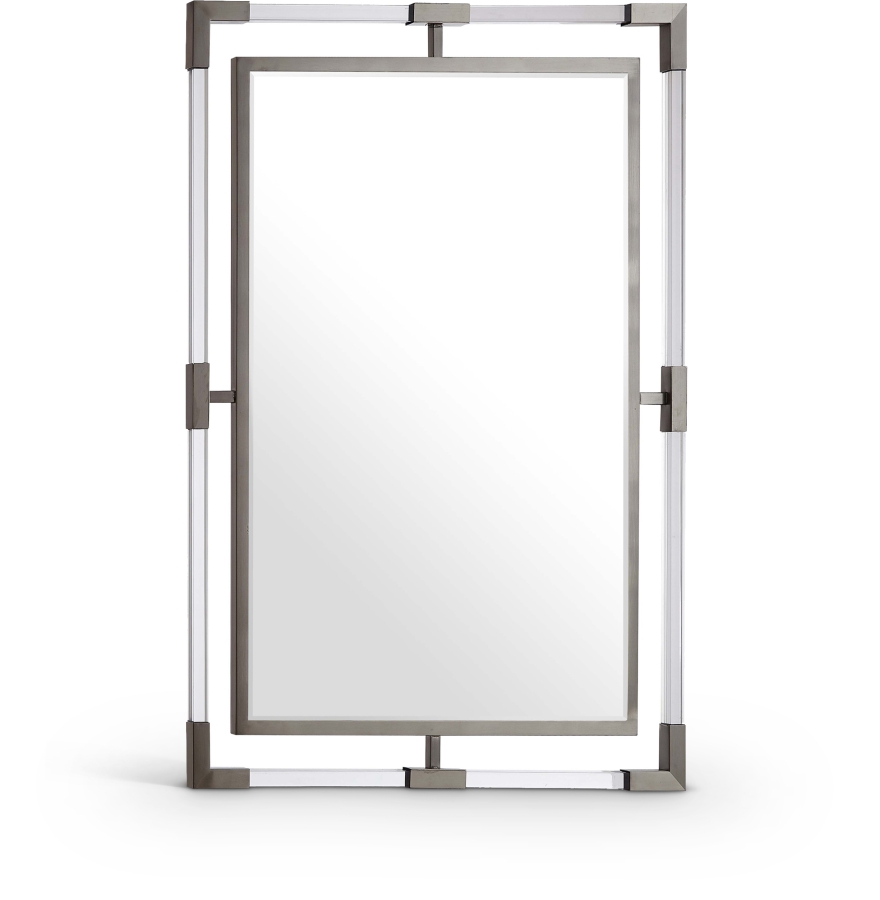 Ghost Acrylic And Metal Frame Mirror