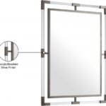 Ghost Acrylic And Metal Frame Mirror