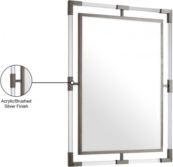 Ghost Acrylic And Metal Frame Mirror
