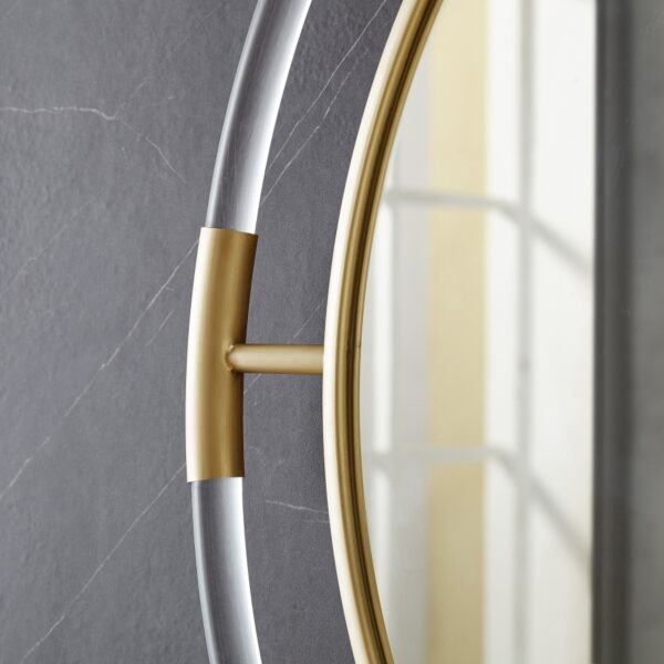 Ghost Acrylic And Metal Frame Mirror