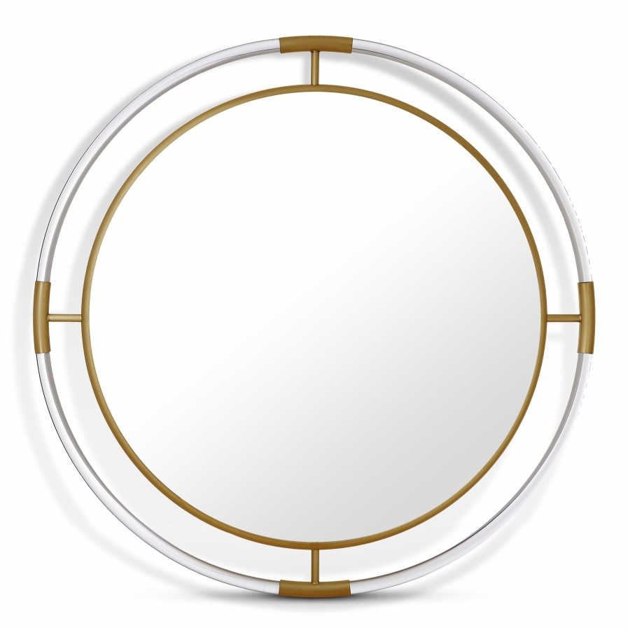 Ghost Acrylic And Metal Frame Mirror