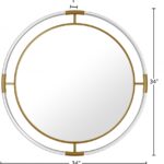 Ghost Acrylic And Metal Frame Mirror
