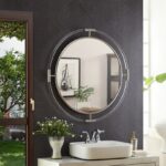 Ghost Acrylic And Metal Frame Mirror
