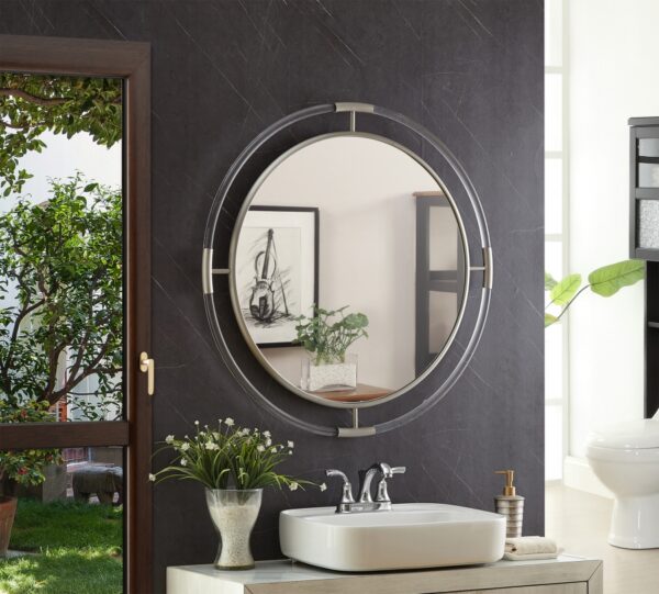Ghost Acrylic And Metal Frame Mirror