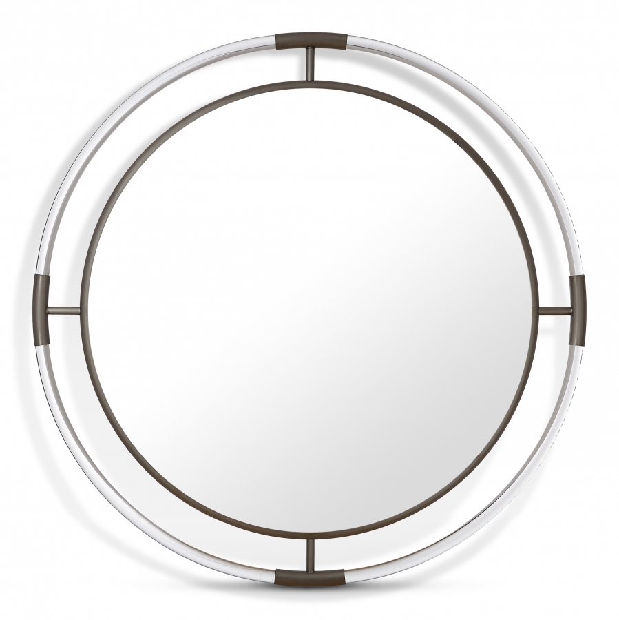Ghost Acrylic And Metal Frame Mirror