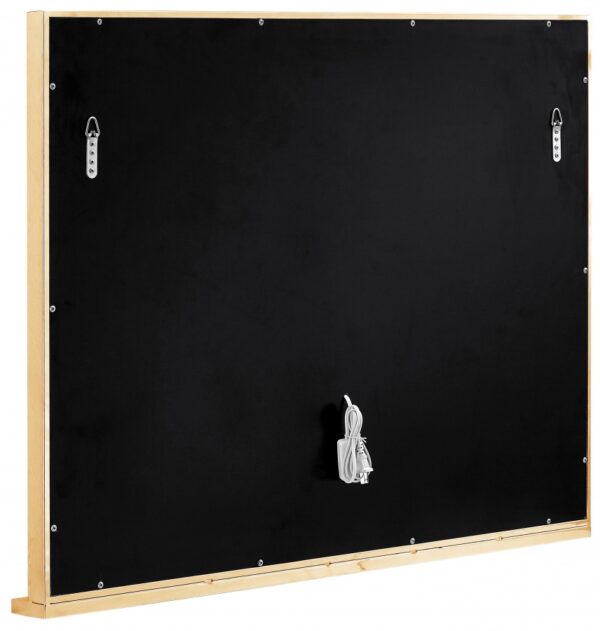 Hollywood Steel Frame Lighted Mirror