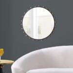 Raven Metal Frame Mirror