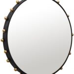 Raven Metal Frame Mirror