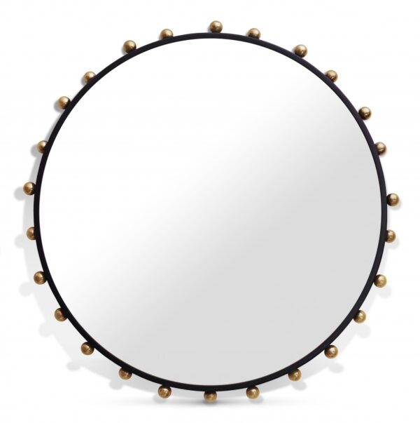 Raven Metal Frame Mirror
