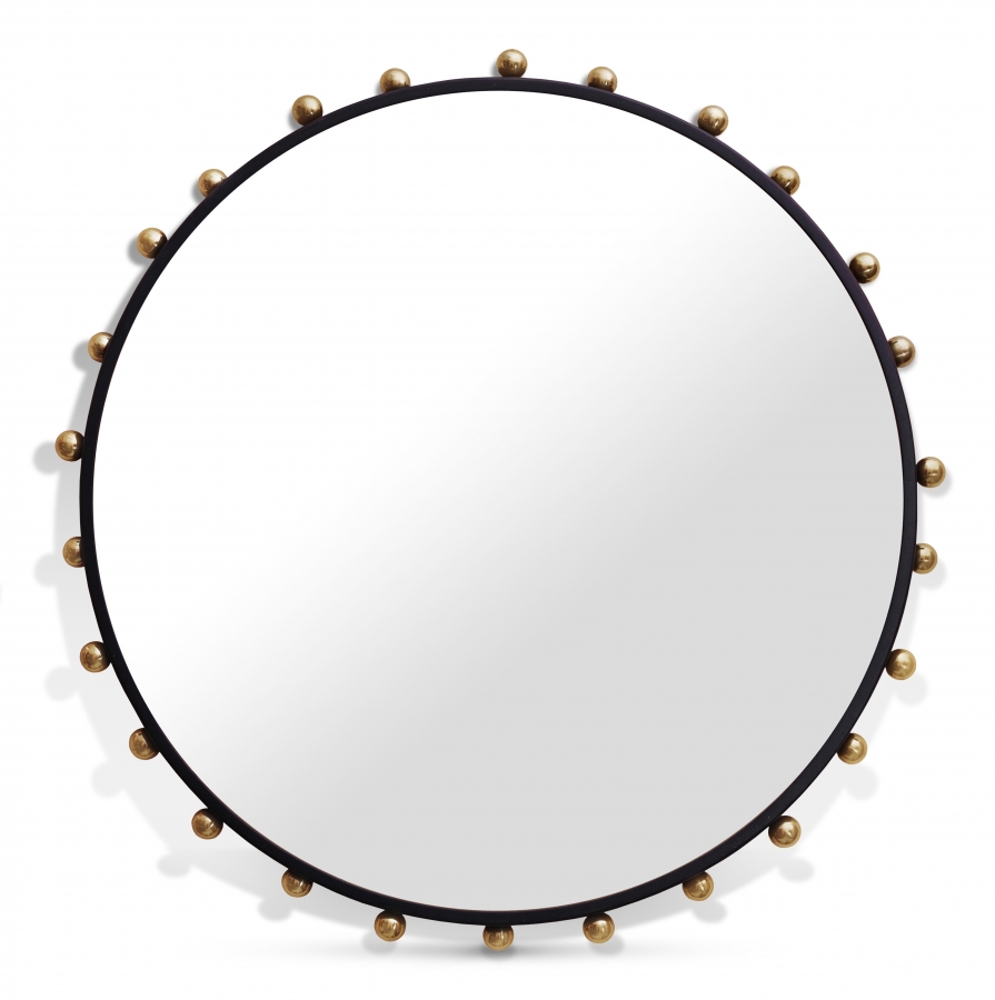 Raven Metal Frame Mirror