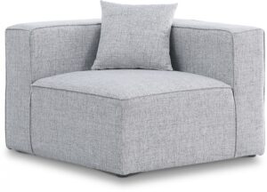 Cube Fabric Upholstered Corner Modular Chair
