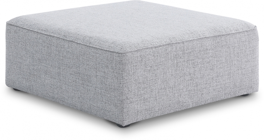 Cube Fabric Upholstered Modular Ottoman