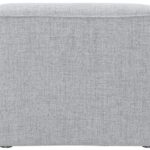 Miramar Linen Textured Fabric Upholstered Armless Modular Chair
