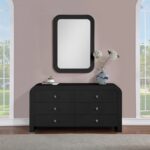 Artisto Ash Veneer Framed Mirror
