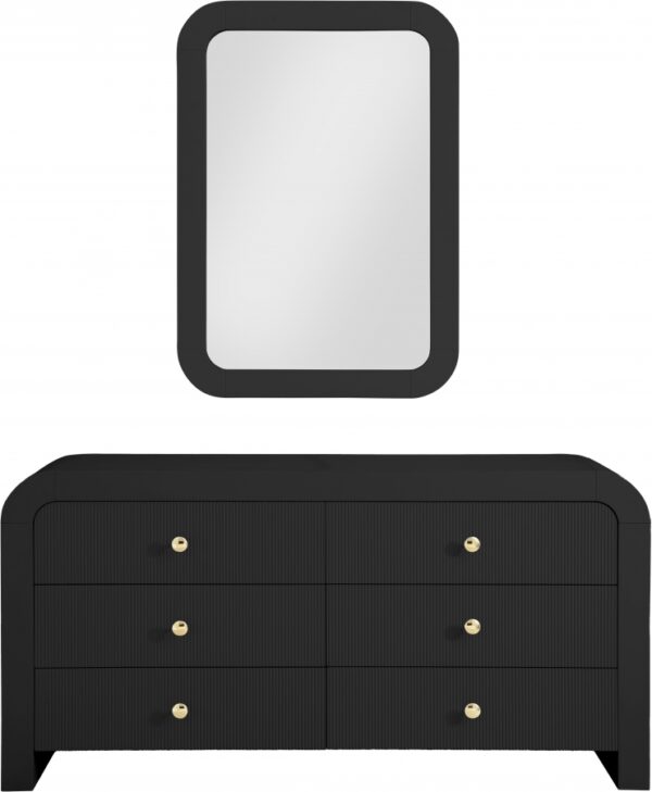 Artisto Ash Veneer Framed Mirror