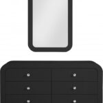 Artisto Ash Veneer Framed Mirror