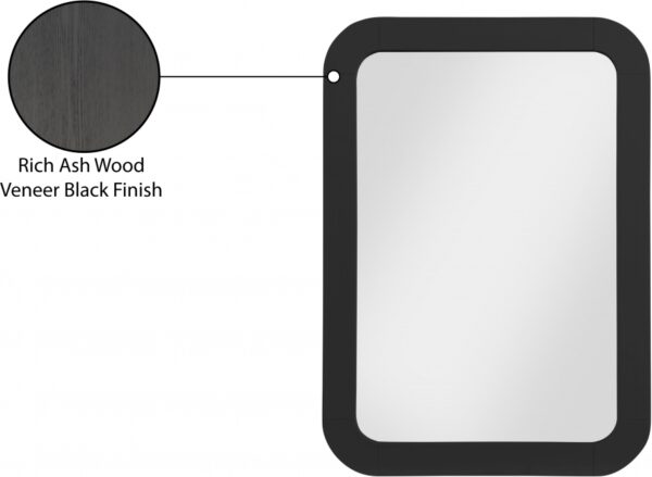 Artisto Ash Veneer Framed Mirror