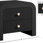 Artisto Ash Veneer Nightstand