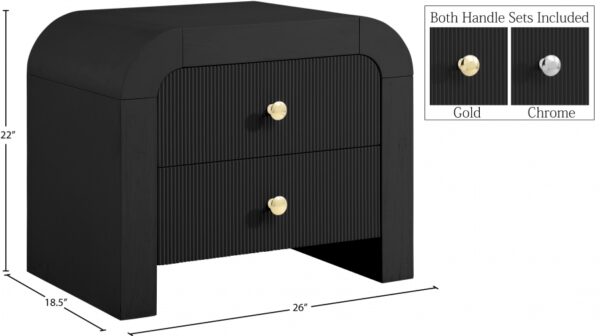 Artisto Ash Veneer Nightstand