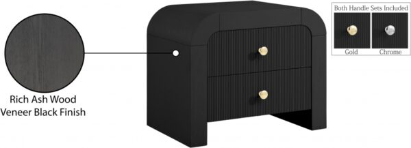 Artisto Ash Veneer Nightstand