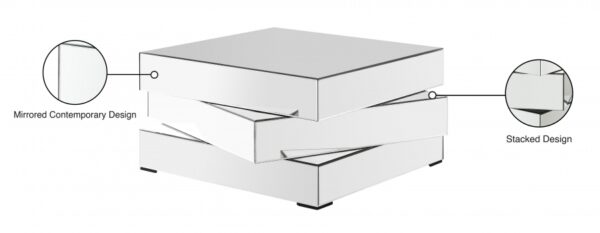 Haven Mirrored Coffee Table
