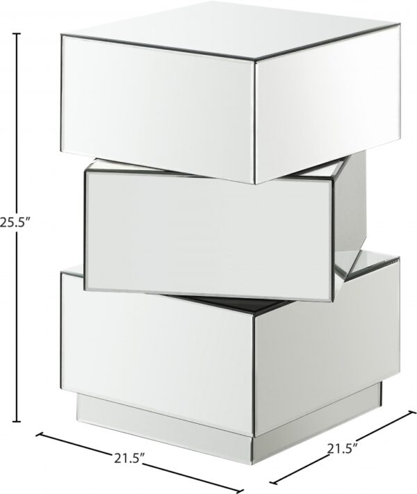 Haven Mirrored End / Side Table