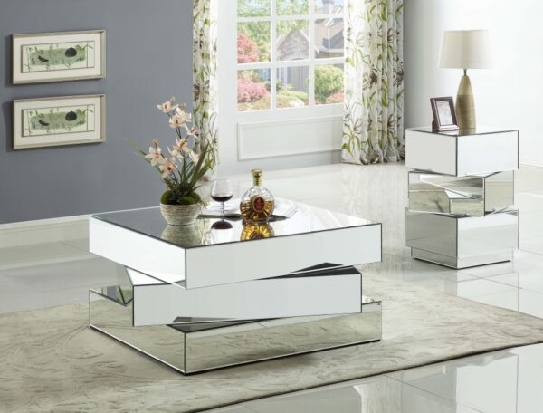 Haven Mirrored End / Side Table