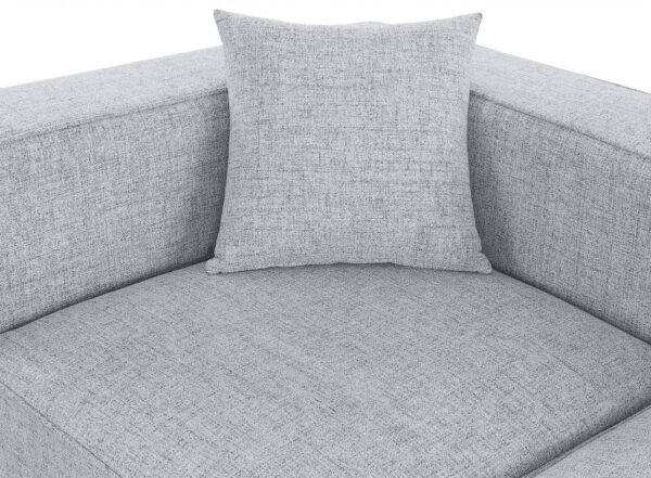 Cube 72" Fabric Upholstered 2pc. Modular Loveseat