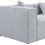 Cube 72" Fabric Upholstered 2pc. Modular Loveseat