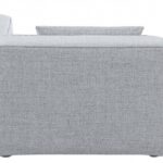 Cube 108" Fabric Upholstered 4pc Modular Sectional