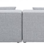 Cube 144" Fabric Upholstered 5pc Modular Sectional
