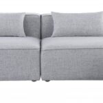 Cube 144" Fabric Upholstered 5pc Modular Sectional