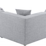 Cube 108" Fabric Upholstered 5pc Modular Sectional