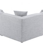 Cube 108" Fabric Upholstered 5pc Modular Sectional