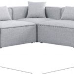 Cube 108" Fabric Upholstered 5pc Modular Sectional