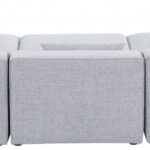 Cube 108" Fabric Upholstered 6pc Modular Sectional