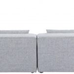 Cube 144" Fabric Upholstered 8pc Modular Sectional