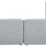 Miramar 142" Linen Textured Fabric Upholstered 7pc. Modular Sectional