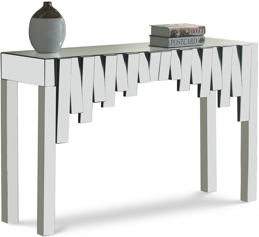 Kylie Mirrored Console Table