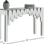 Kylie Mirrored Console Table
