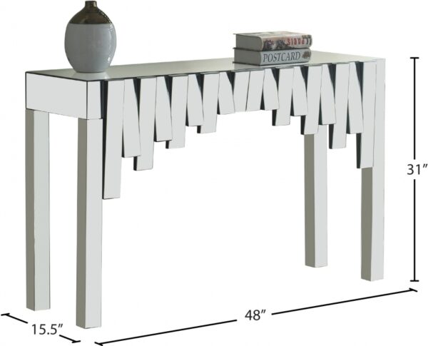 Kylie Mirrored Console Table