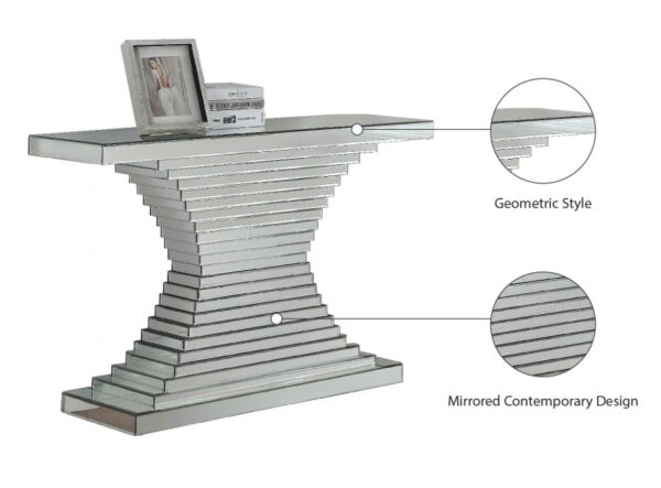 Nexus Mirrored Console Table