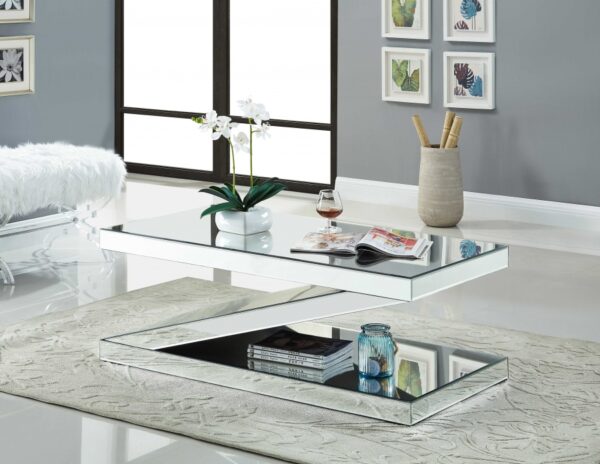 Zee Mirrored Coffee Table