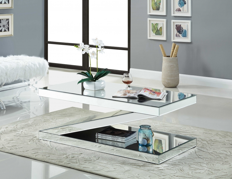 Zee Mirrored Coffee Table